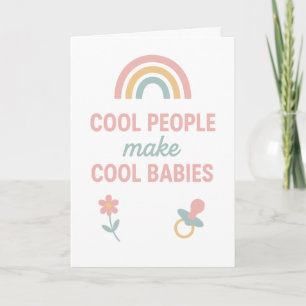 Lustige Babyparty-Karte Sarkastische Karte für n