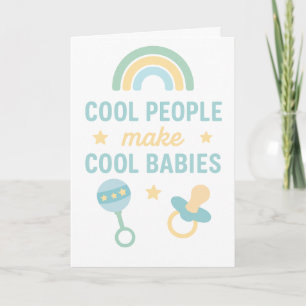 Lustige Babyparty-Karte Sarkastische Karte für n