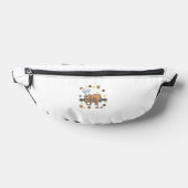 Lustige Backgeschenke - Faultier Bäcker Cupcake Li Bauchtasche (Ablage )