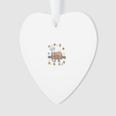 Lustige Backgeschenke - Faultier Bäcker Cupcake Li Ornament (Vorderseite)