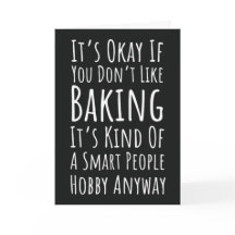 Lustige Backkarten Humor Fröhlicher Bäcker Humorvo