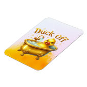 Lustige Badeente Magnet (Linke Seite)
