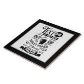 lustige Badetext-Kunst Fliese (Seite)