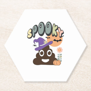 Lustige Badezimmer Humor Süße Retro Halloween Grus Untersetzer