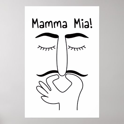 lustige Badezimmerwandkunst Poster (Vorne)