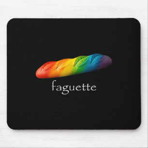 Lustige Baguette Regenbogen Faguette Lgbt Pride Mo Mousepad
