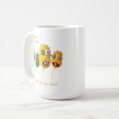 Lustige Bakterien-Tasse Kaffeetasse (Vorderseite Links)