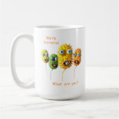 Lustige Bakterien-Tasse Kaffeetasse (Links)