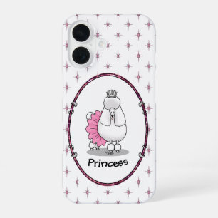 Lustige Ballett-Ballerina-Prinzessin-Pudel-Hund (w iPhone 16 Hülle