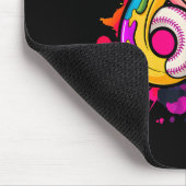 Lustige Banane Baseball 67 Eis Drip Meme  Mousepad (Ecke)