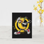 Lustige Banane Karte (Gelbe Blume)