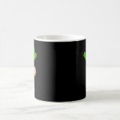 Lustige Banane Langarm Kaffeetasse (Mittel)