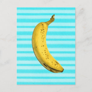 Lustige Banane Postkarte