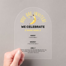 Lustige Banane Wortspiel Party Muster farbenfroh -