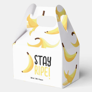 Lustige Banane Wortspiel Party Muster farbenfroh - Geschenkschachtel