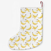 Lustige Banane Wortspiel Party Muster farbenfroh - Kleiner Weihnachtsstrumpf (Rückseite)