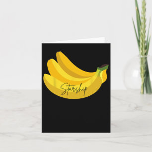 Lustige Bananen-Zitate  Karte