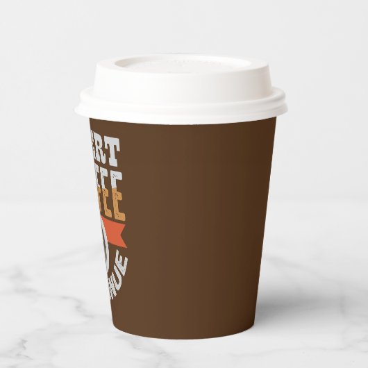 lustige Bar Pappbecher (Links)