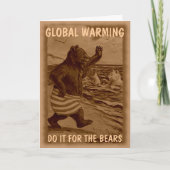 Lustige Bären Karte (Vorderseite)