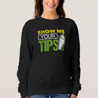 Lustige Barkeeper-Mixologie-Barkeeper-Zeig mir dei Sweatshirt