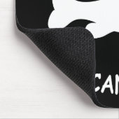 Lustige Barschangeln Mousepad (Ecke)