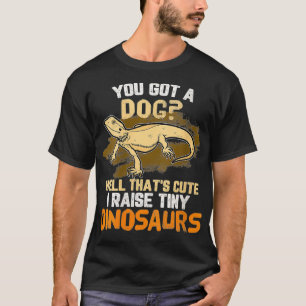 Lustige Bartagame-Mutter-Tier-Reptil-Vater-Geschen T-Shirt