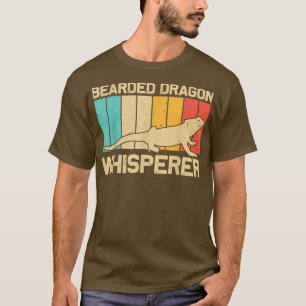 Lustige Bartagamen-Kunst für Männer Frauen Reptil T-Shirt