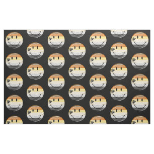 Lustige bärtige glückliche homosexuelle stoff