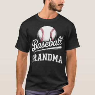 Lustige Baseball-Oma-Kunst für Oma Nana T-Shirt