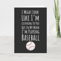 Lustige Baseballkarten Sportler Team Fänger