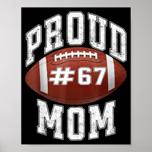 Lustige Basketball-Mama 67 Meme Stolz Mama Design Poster