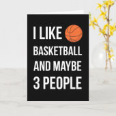 Lustige Basketballkarten Athletischer Enkel Neffe Karte (Gelbe Blume)