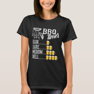 Lustige BBQ-Kunst für Männer Frauen, die Fleisch g T-Shirt