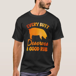Lustige BBQ-Kunst für Männer Frauen, die Fleisch g T-Shirt