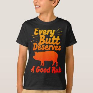 Lustige BBQ-Kunst für Männer Frauen Grillen von Fl T-Shirt