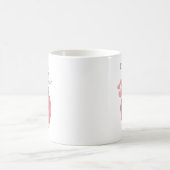 Lustige Beere ich liebe dich Kaffeetasse (Mittel)