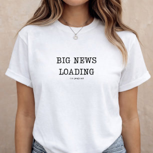 Lustige Bekanntgabe der Schwangerschaft Baby Revea T-Shirt