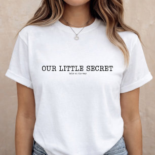 Lustige Bekanntgabe der Schwangerschaft Baby Revea T-Shirt