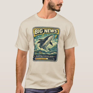 Lustige Bekanntgabe der Schwangerschaft Vater Baby T-Shirt
