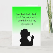 lustige, beleidigende Gratulationen