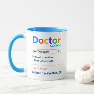 Lustige benutzerdefinierte beste Osteopathin Tasse