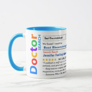 Lustige benutzerdefinierte beste Rheumatologe Chir Tasse