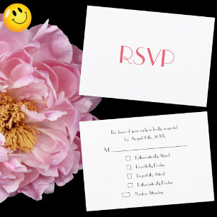 Lustige benutzerdefinierte Party-RSVP-Antwort Lust RSVP Karte