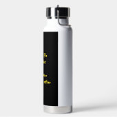 Lustige Beschwerdeabteilung Apathie Trinkflasche (Links)