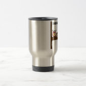 Lustige Besser spät als nie Trägheit Reisebecher (Mittel)