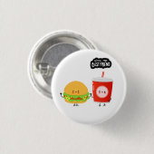 Lustige beste Freunde Button (Vorne & Hinten)