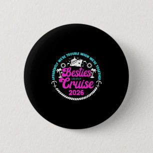 Lustige beste Freunde Kreuzfahrt 2026 Urlaub beste Button