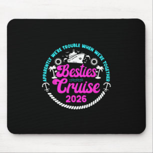 Lustige beste Freunde Kreuzfahrt 2026 Urlaub beste Mousepad