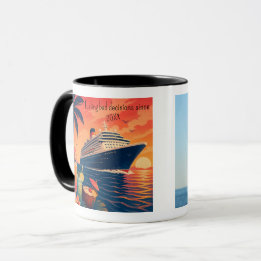 Lustige beste Freunde Kreuzfahrt individuell Tasse