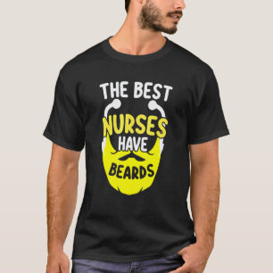 Lustige beste Krankenpfleger haben Bärte bärtiger T-Shirt